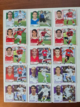 Cromos Liga BBVA 2007-2008