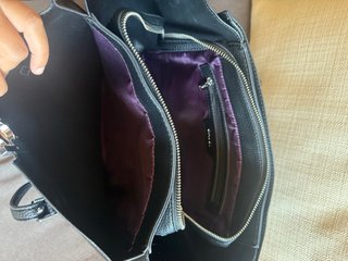 Borsa shopper Gaudi nera con portamonete
