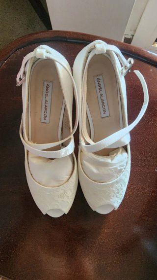 Zapatos Novia Angel Alarcón Talla 36