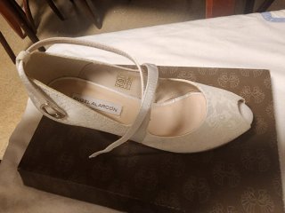 Zapatos Novia Angel Alarcón Talla 36