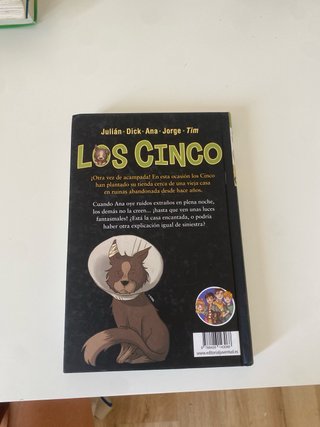 Los Cinco tras el pasadizo secreto