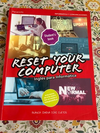 Reset your computer. Inglés para informática