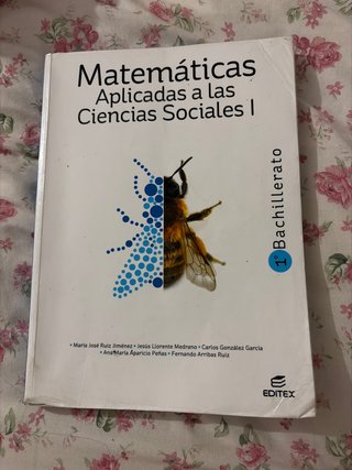 Matemáticas aplicadas a las Ciencias Sociales I...