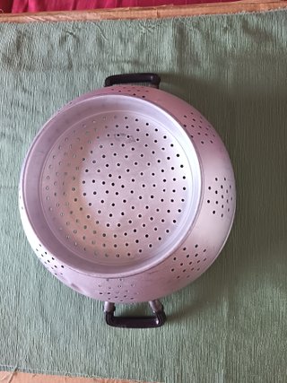 Scolapasta in alluminio con manici
