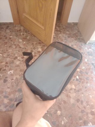 Mochila delantera bici