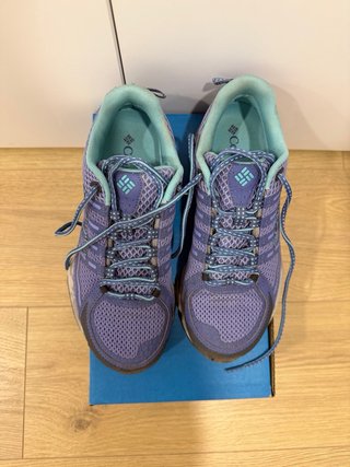 Zapatillas Columbia Montaña Mujer Morado/Turquesa