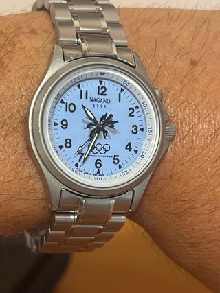 Seiko Alba Nagano 1998 Reloj Olímpico