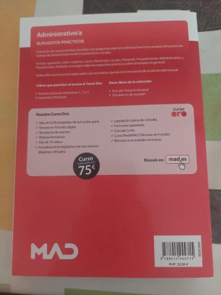Pack 4 libros Administrativo corporaciones locales