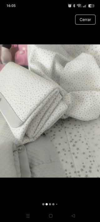 Saco Maxicosi Universal Estrellas Gris