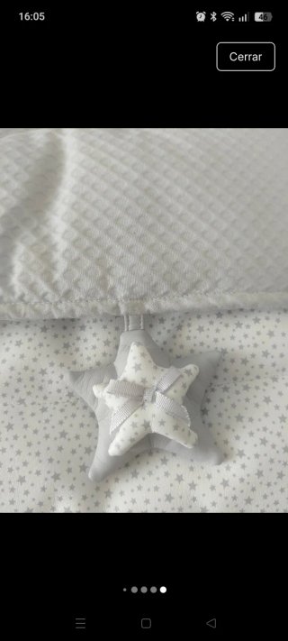 Saco Maxicosi Universal Estrellas Gris