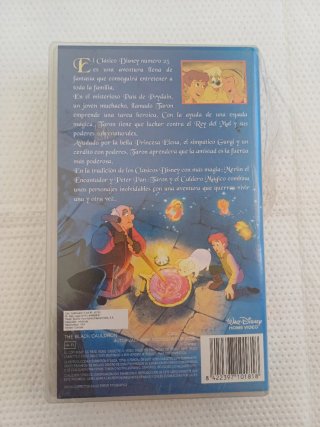 Taron y el Caldero Mágico VHS Disney Clásicos