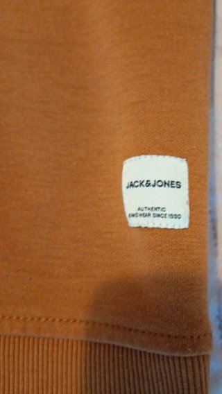 Sudadera Jack & Jones Naranja Talla XXL