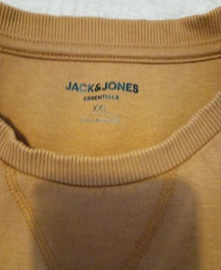 Sudadera Jack & Jones Naranja Talla XXL