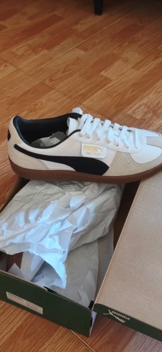 Zapatillas Puma Palermo Beige/Blanco Talla 43