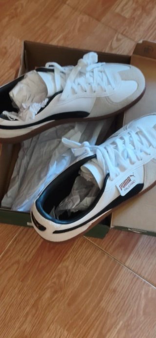 Zapatillas Puma Palermo Beige/Blanco Talla 43