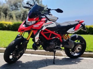 Ducati Hypermotard SP Roja y Blanca