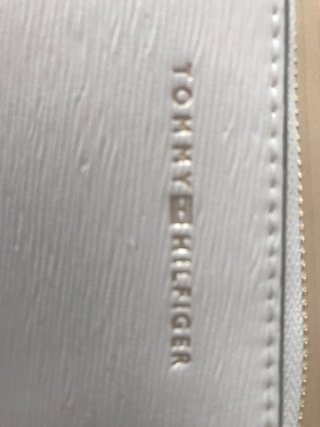 Cartera Tarjetero Tommy Hilfiger Blanca