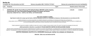 Depiladora IPL 999900 disparos