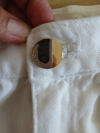 Shorts Roberta Biagi bianchi strappati