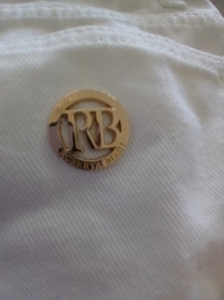 Shorts Roberta Biagi bianchi strappati