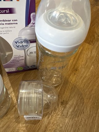 Lote Biberones Philips Avent Natural + AirFree
