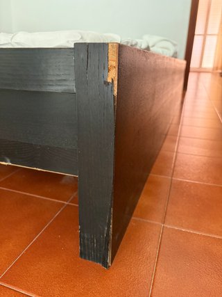 Cama IKEA MALM 160x200cm + Somieres + Colchónes
