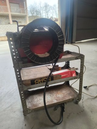Soldadora Eléctrica con Carro