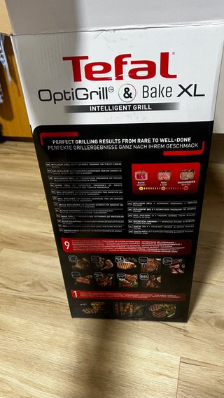 Parrilla Inteligente Tefal OptiGrill XL