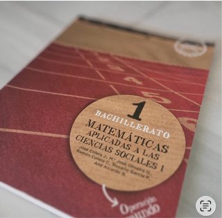 Matemáticas aplicadas a las Ciencias Sociales I...