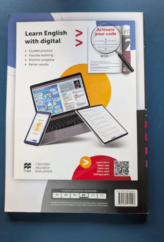Libro de inglés de segundo de bachillerato.