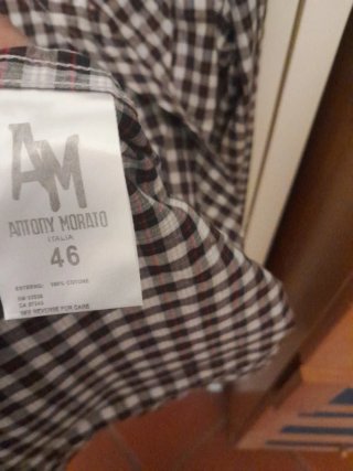 Camicia Antonio Morato a quadri taglia 46