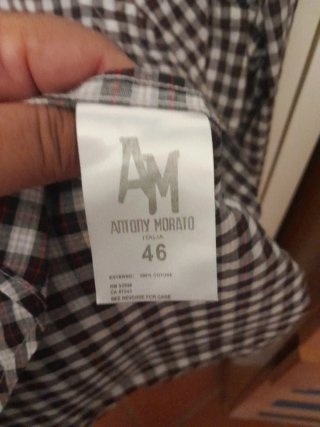Camicia Antonio Morato a quadri taglia 46