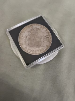 Moneda Plata Alfonso XIII 1893