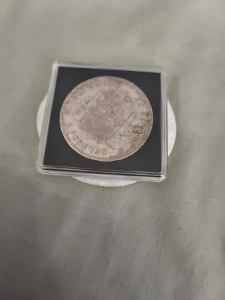 Moneda Plata Alfonso XIII 1893