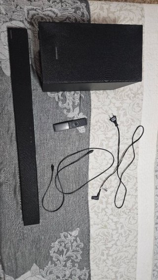 Barra de sonido SAMSUNG MODEL NO. PS-T4SWT
