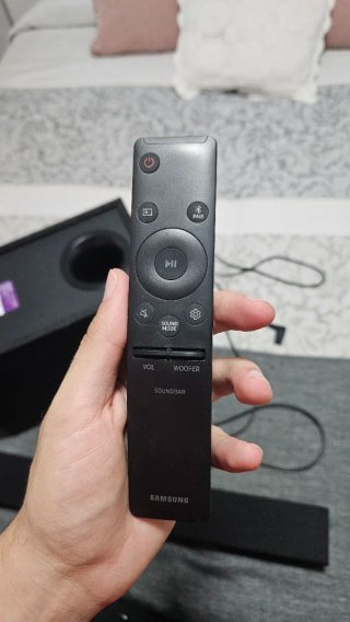Barra de sonido SAMSUNG MODEL NO. PS-T4SWT