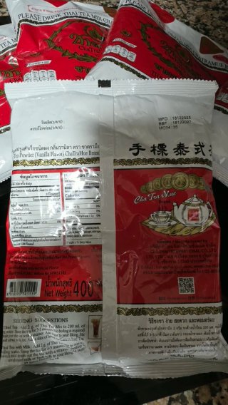 Thai Tea Mix Chatramue Original Tailandia