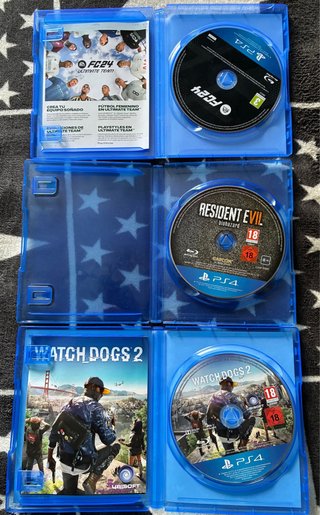 PS4 (PlayStation 4) + Mando + 3 Juegos