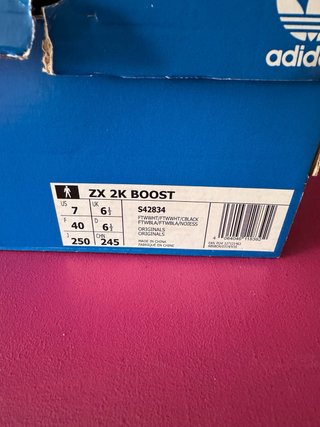 Zapatillas Adidas ZX 2K Boost Blancas