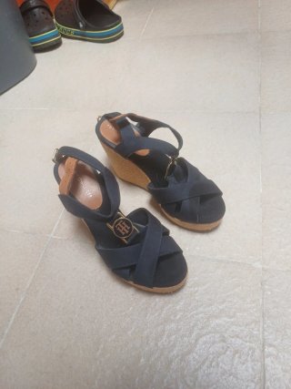 Sandalias Tommy Hilfiger Azul Marrón