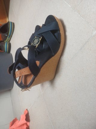 Sandalias Tommy Hilfiger Azul Marrón