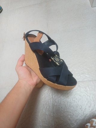 Sandalias Tommy Hilfiger Azul Marrón