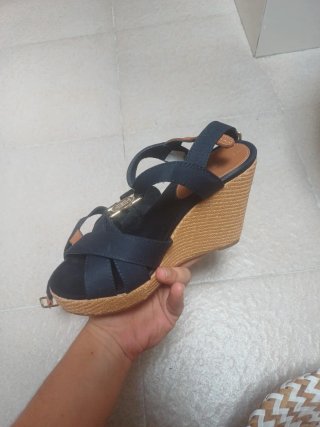 Sandalias Tommy Hilfiger Azul Marrón