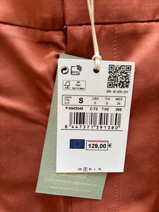 Pantalón naranja Next