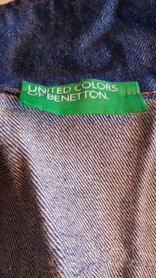 Cazadora vaquera niño Benetton