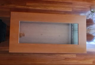 Salón, comedor y lámpara.