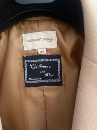 Abrigo de lana VERO MODA talla M beige