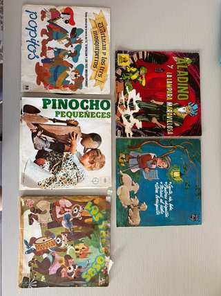 Lote 5 Vinilos Infantiles