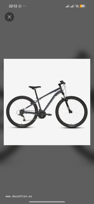 Bicicleta Rockrider 1 solo uso como nueva.
