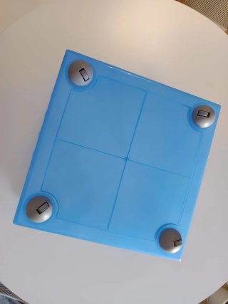 Caja Almacenamiento Ikea Ruedas Plástico Azul